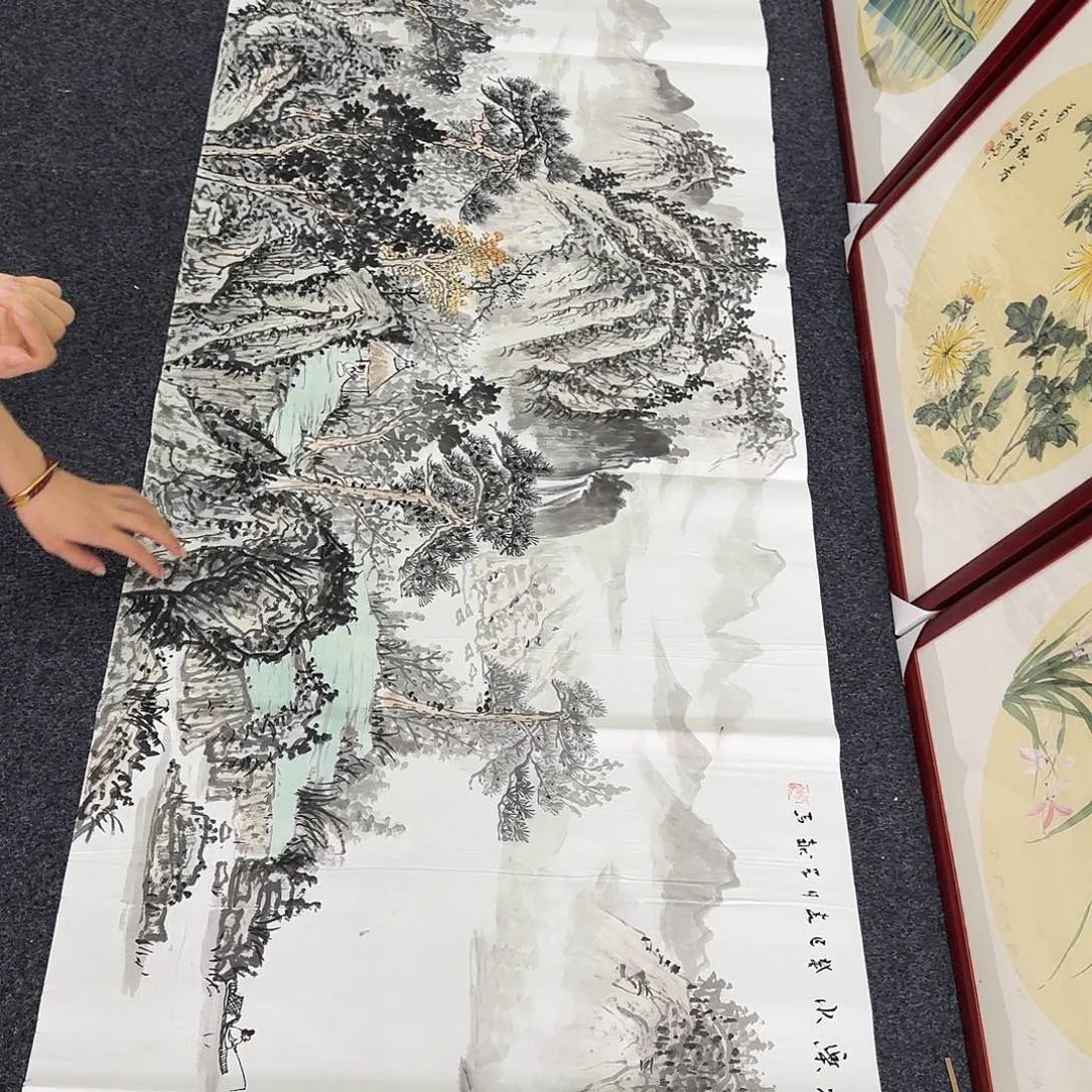 纯手绘的好看作品