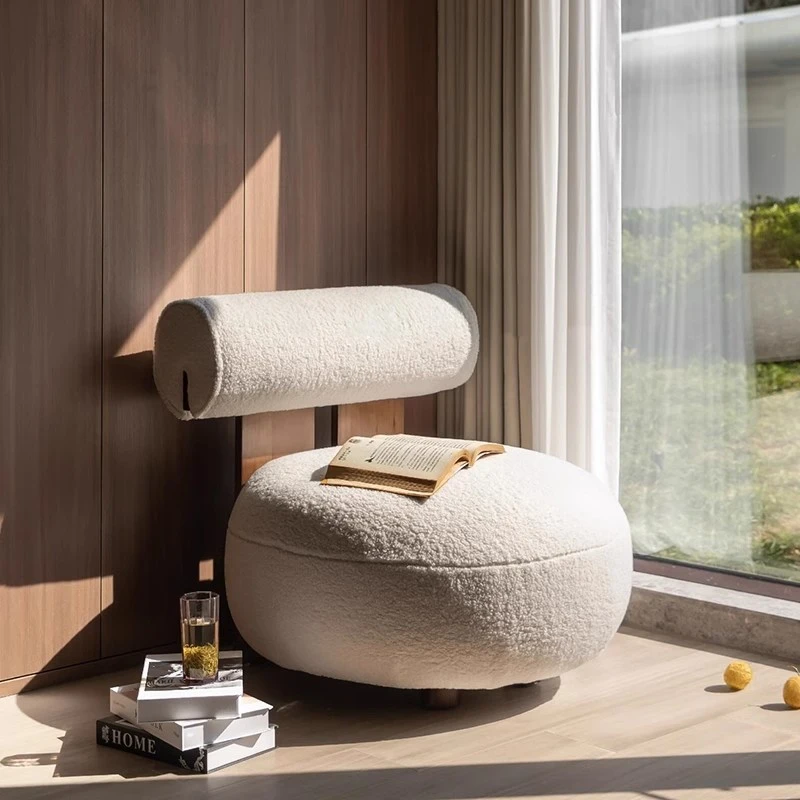 阑珊阁单人沙发椅轻奢网红酒店民宿客厅阳台卧室懒人休闲沙发椅子