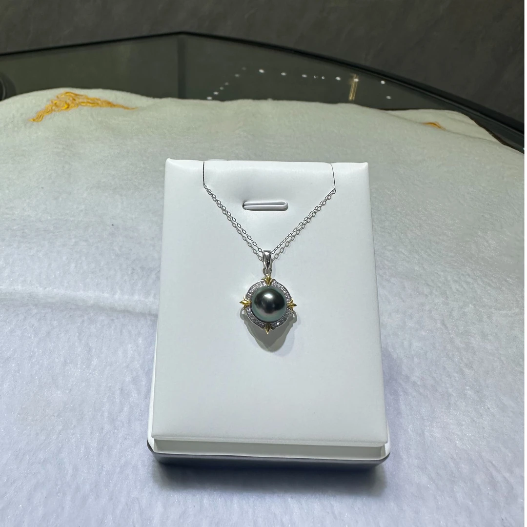 【老蚌头珠宝】大溪地珍珠吊坠（天然珍珠多样性发货）