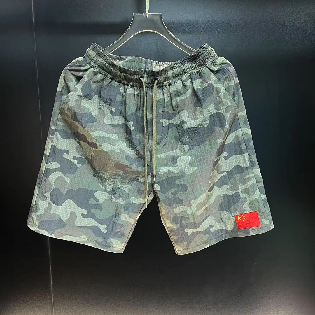 【十亿 ZG02】2025新款迷彩男装短裤高奢潮流款休闲时尚个性百搭