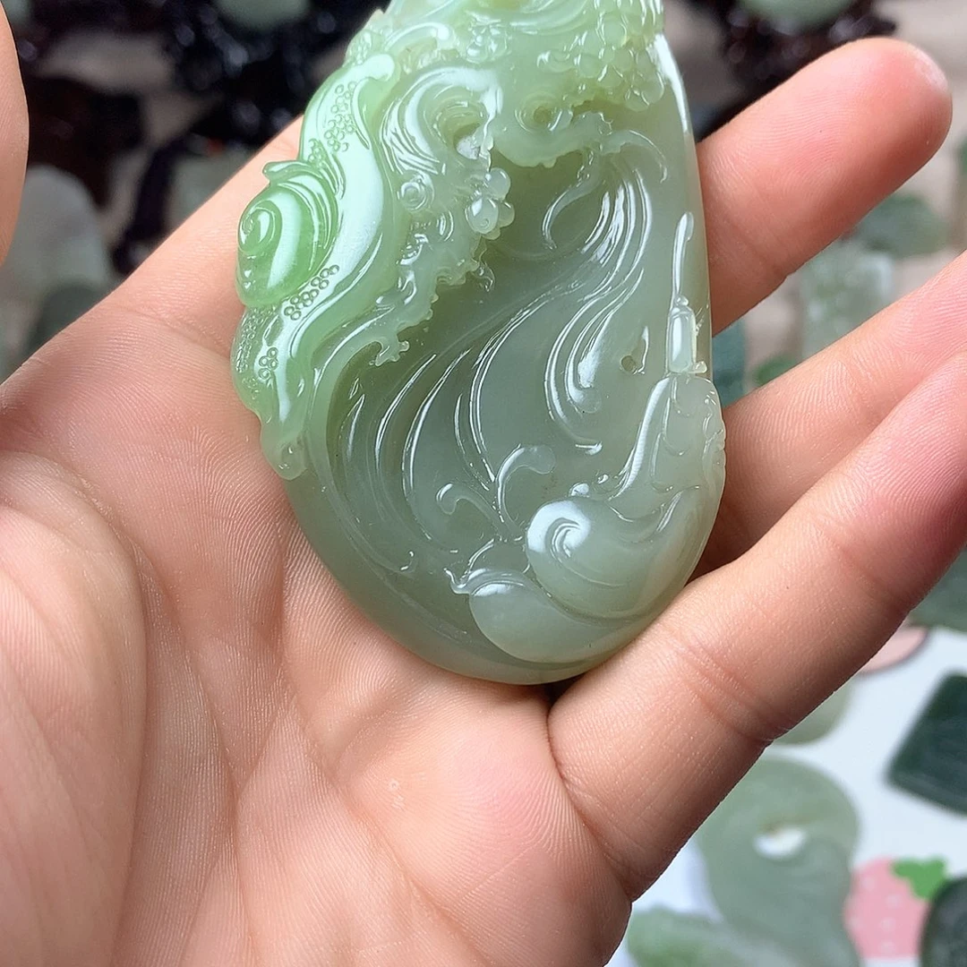 颈饰未镶嵌和田玉