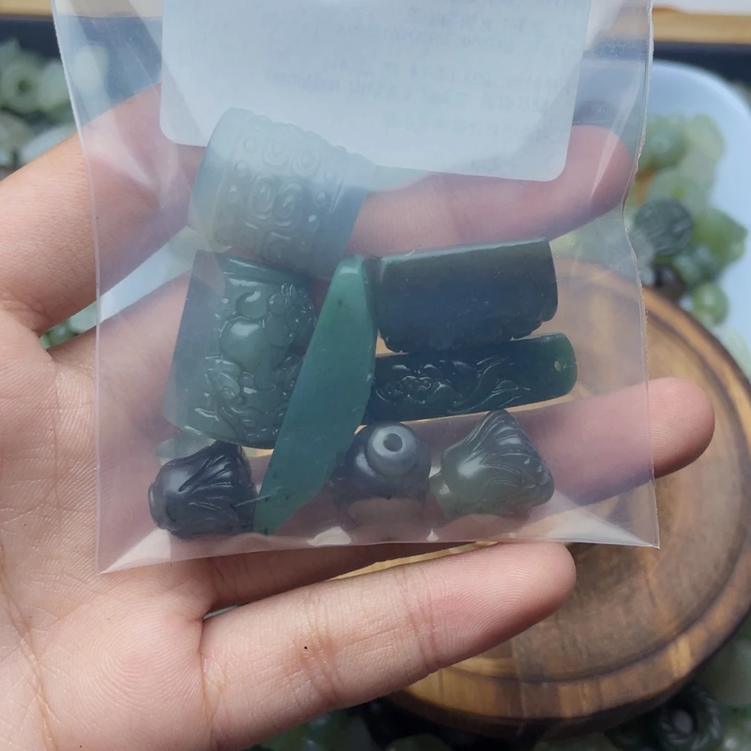 手链未镶嵌和田玉麻****墩