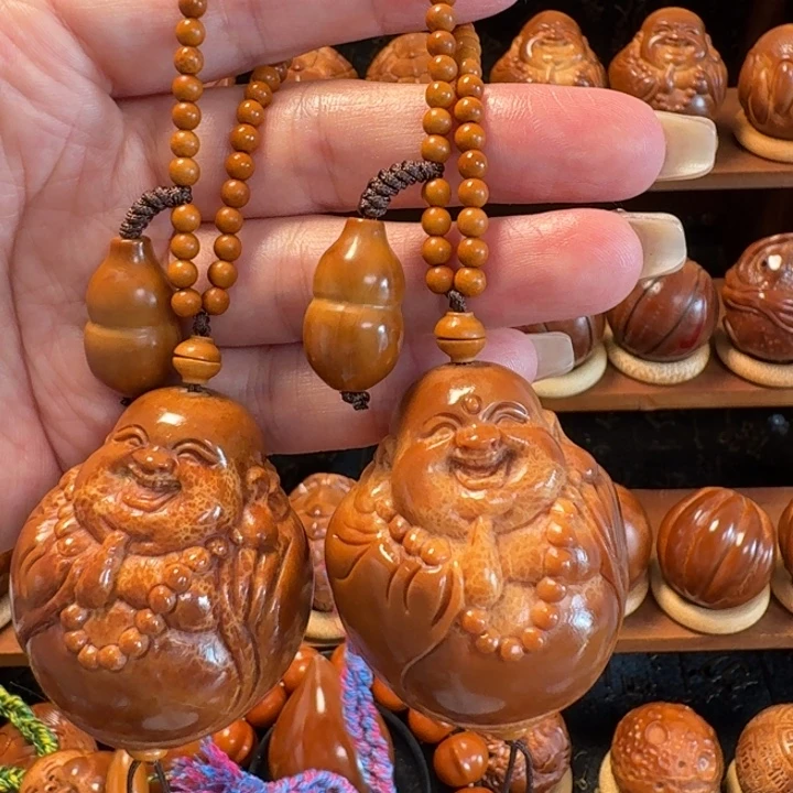 安***哥巴西橄榄核雕工艺品