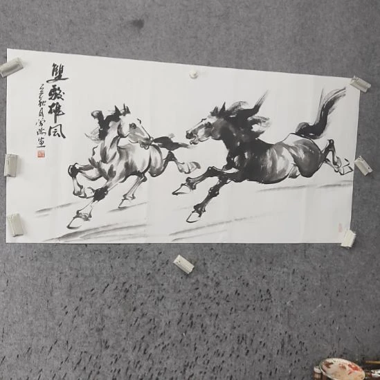 国画马到成功之路