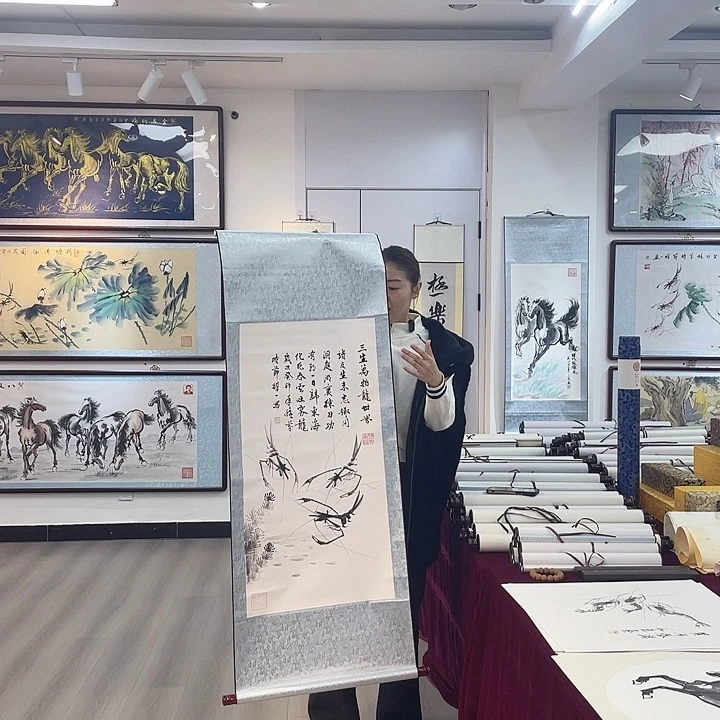 国画三生万物～纯手绘…………