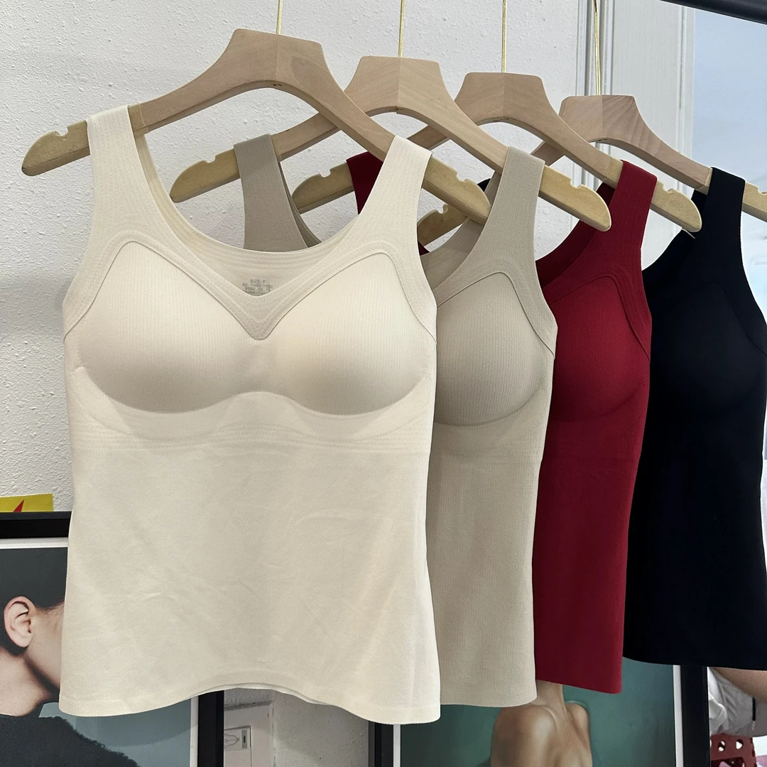 女士时尚打底百搭美背吊带打底背心18030