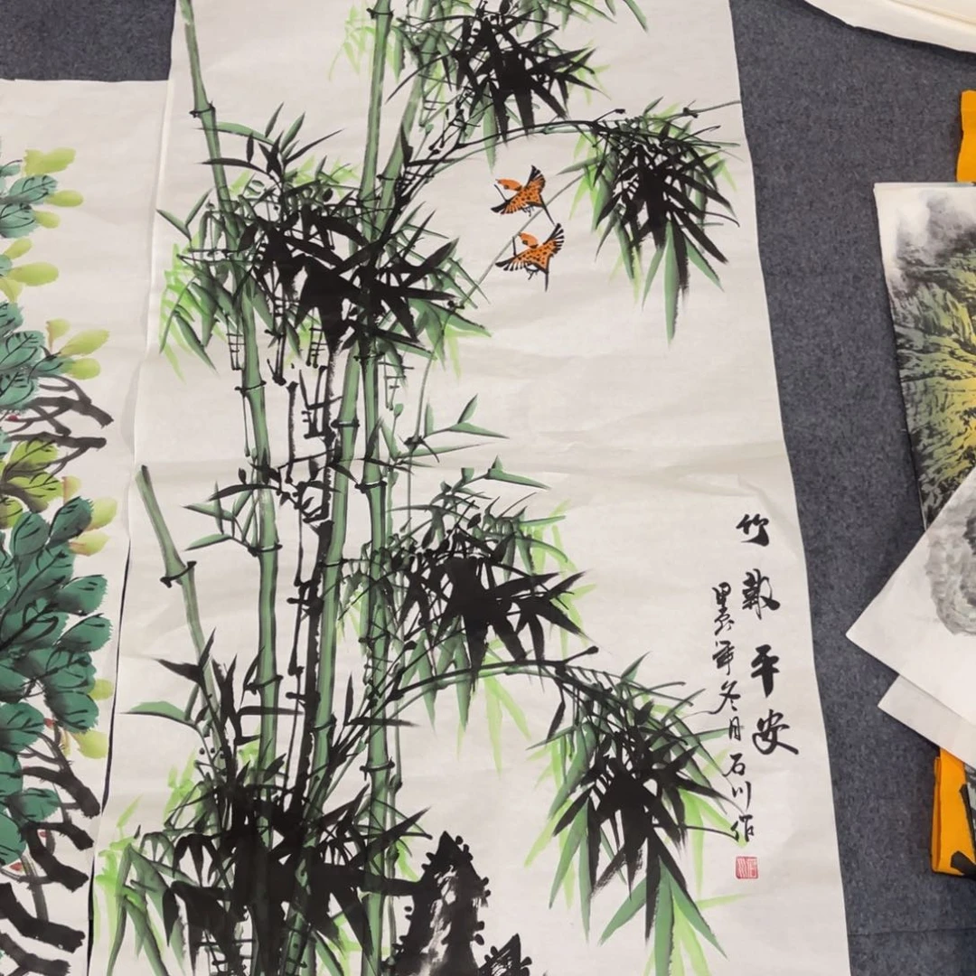 国画处理作品看好再拍哦