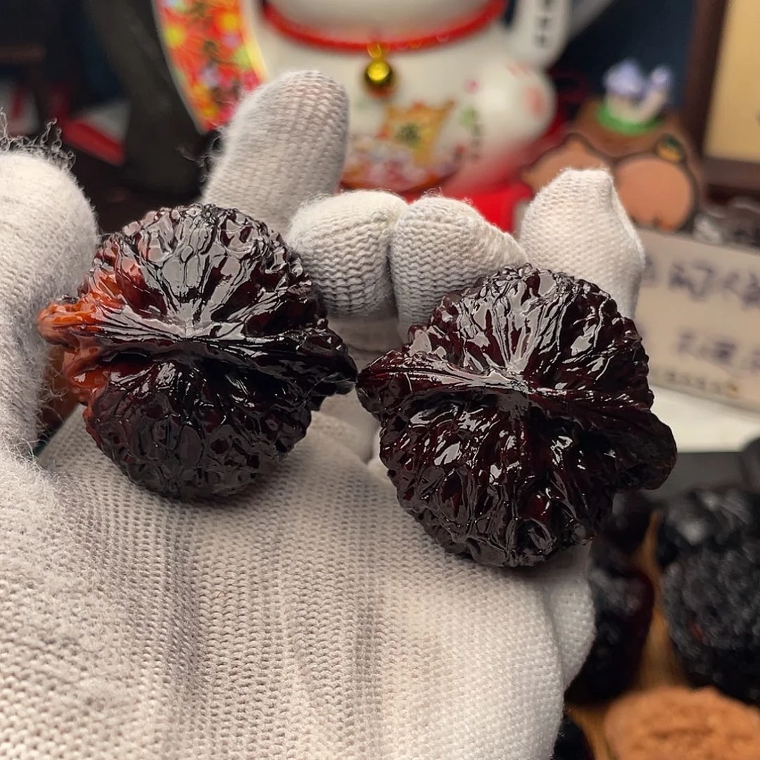吊坠文玩核桃橘彩
