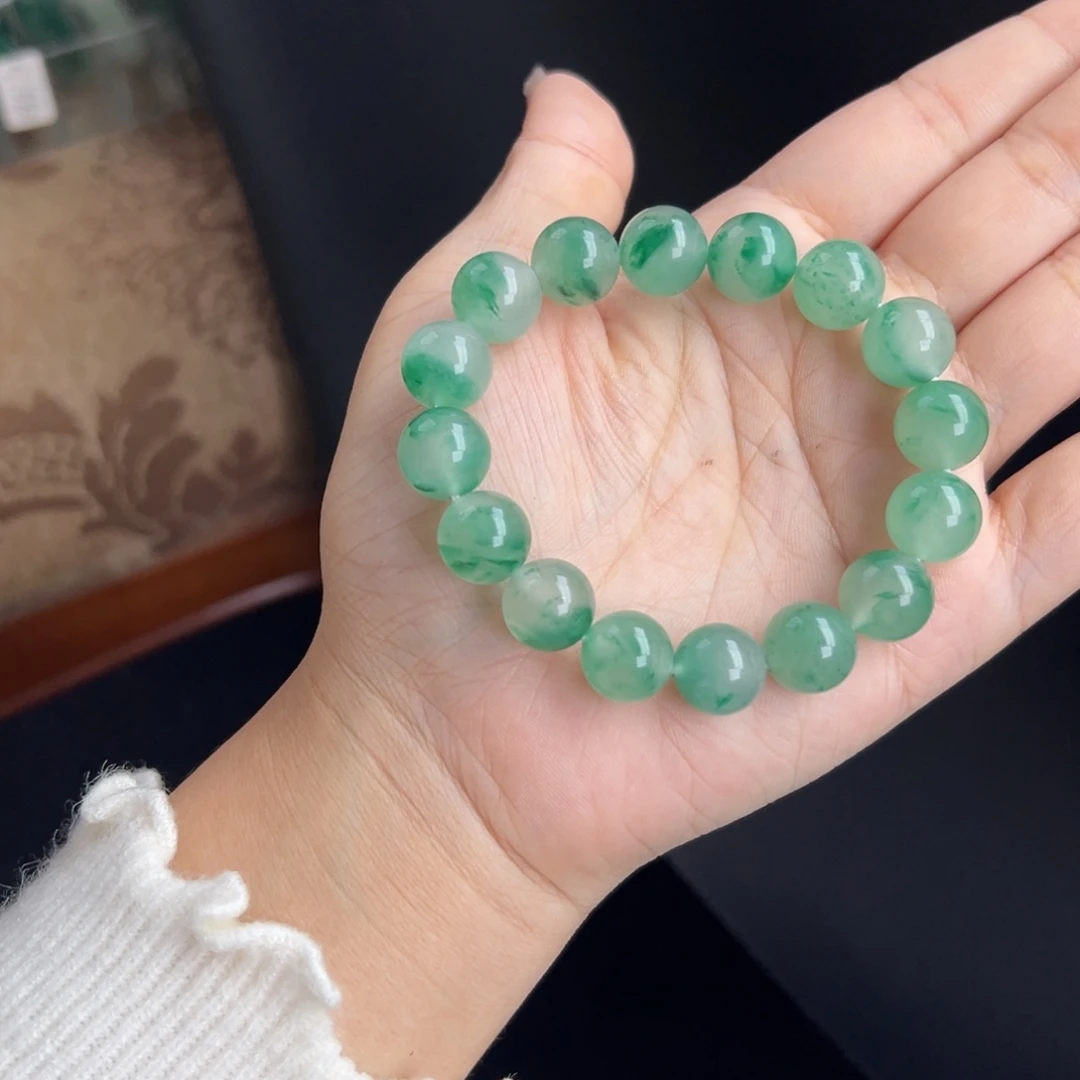 石英质玉未镶嵌手链12mm