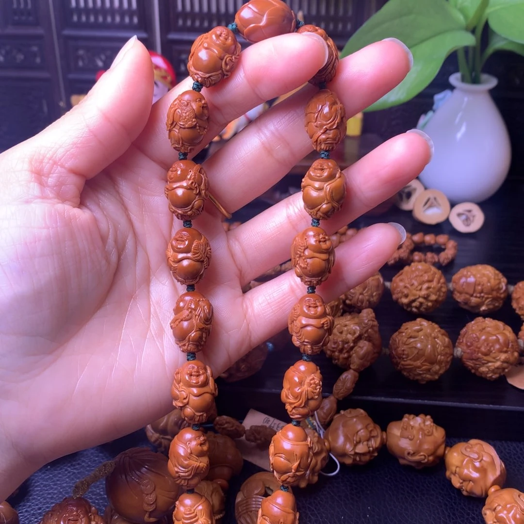 橄榄核手串/手链十八弥勒13尺寸