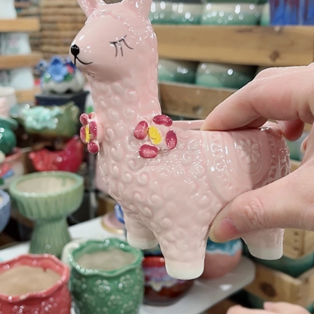 【闪购商品】陶瓷花盆