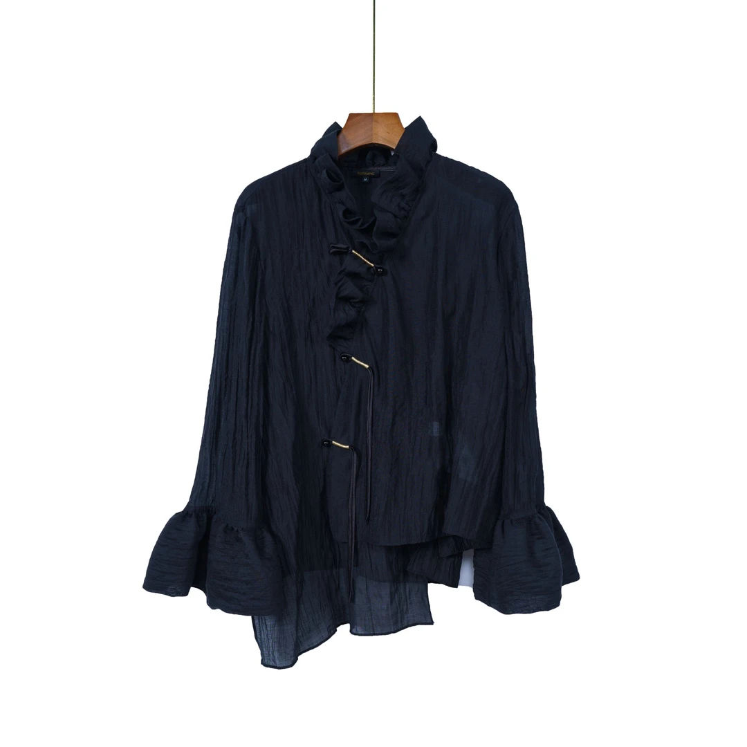 朱总原创设计L25T-1C219新款时尚衬衫