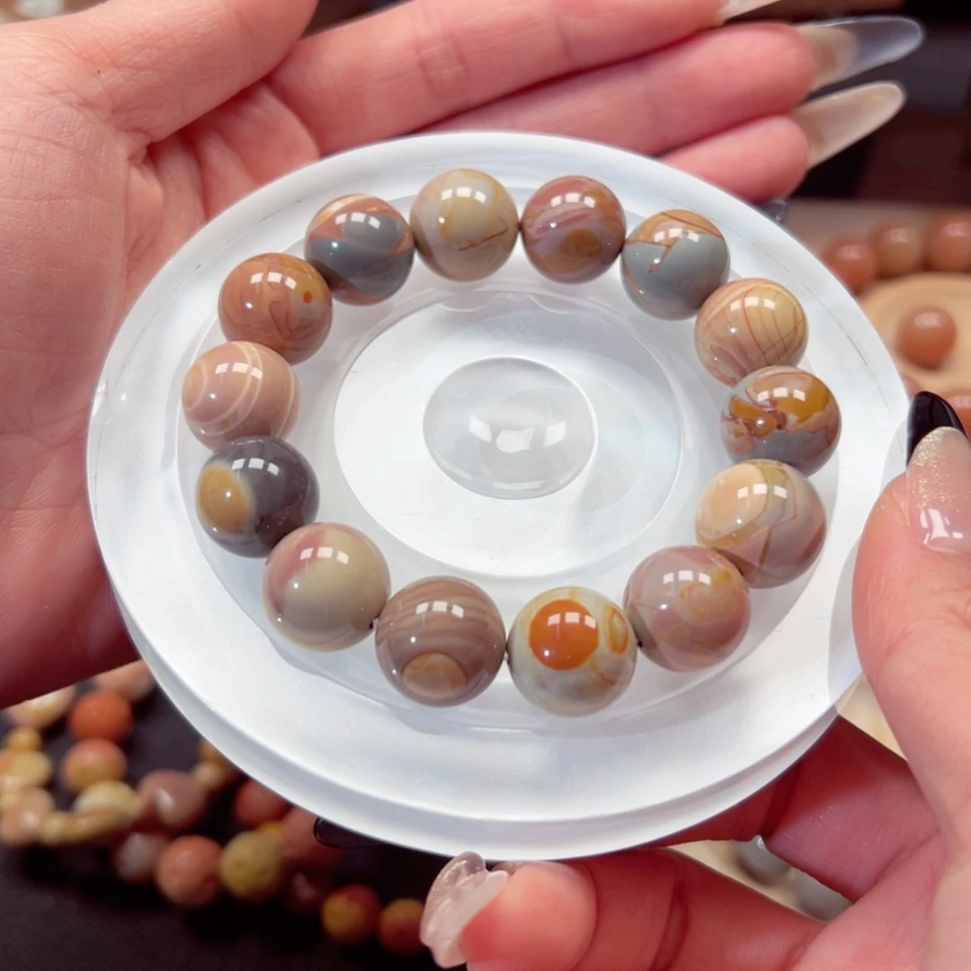 【闪购商品】石英质玉手链未镶嵌一*7