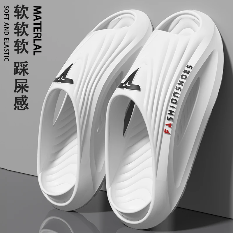 2025新款夏季拖鞋男士日常居家室内防滑加厚鞋底耐磨外穿凉拖鞋