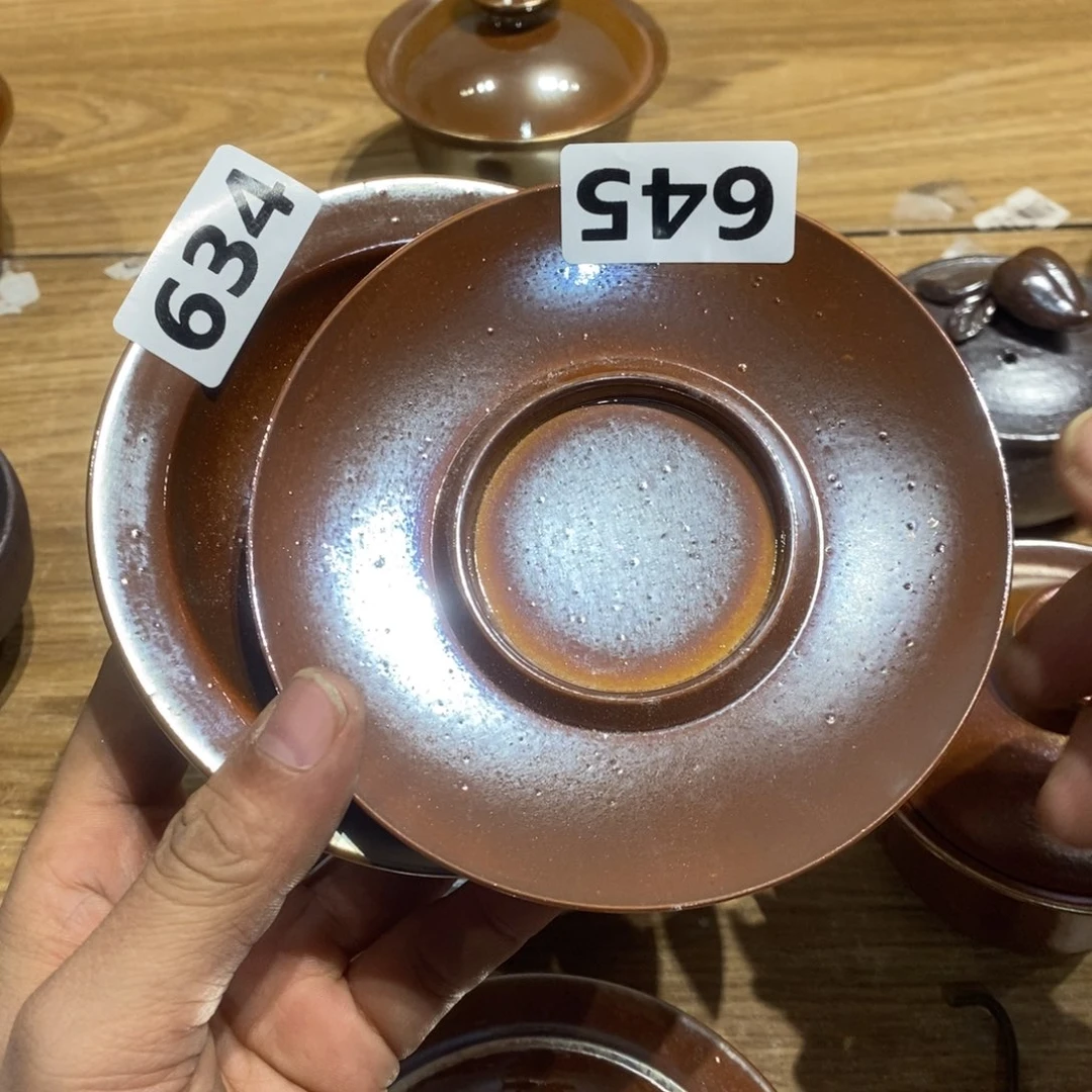 柴烧茶具陶瓷杯子