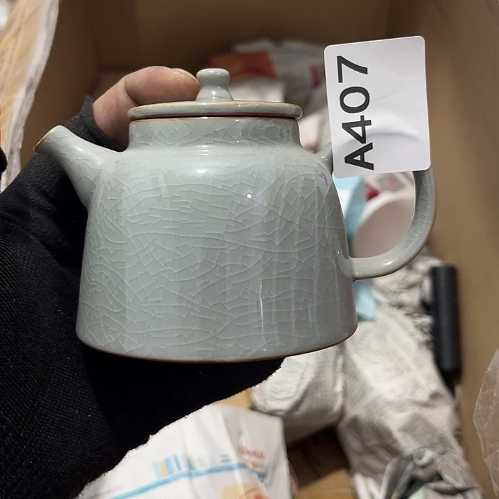 瓷片茶摆件工艺品摆件666
