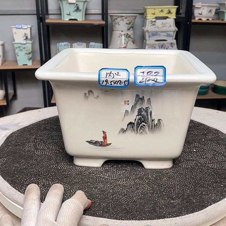 紫砂的花盆很漂亮15