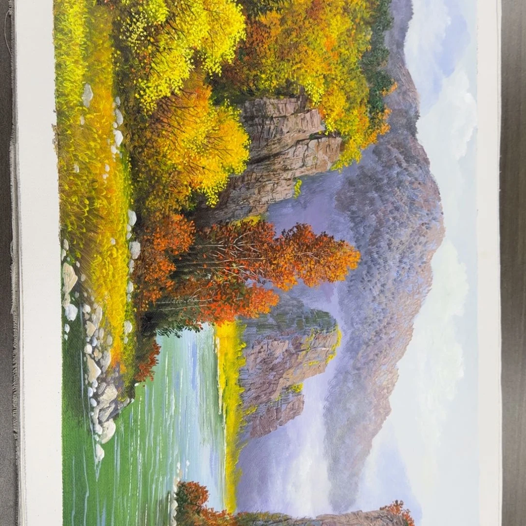 油画我也想要这样一