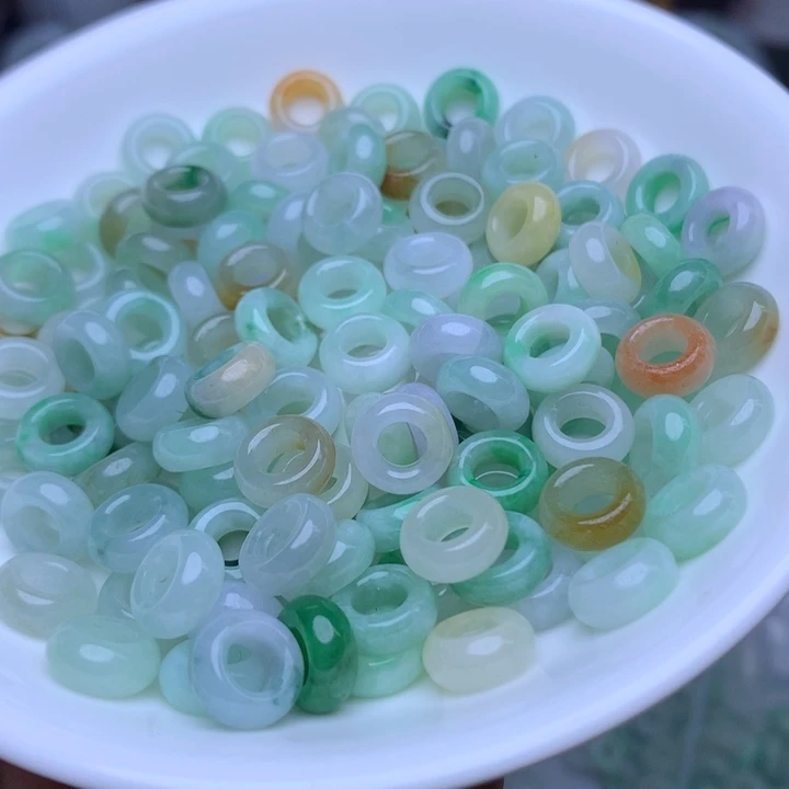 散珠翡翠卡9冰圆环10个