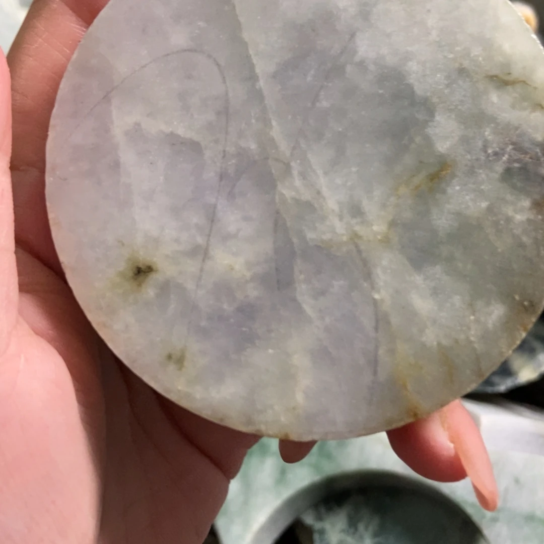 翡翠未镶嵌挂件天然翡翠