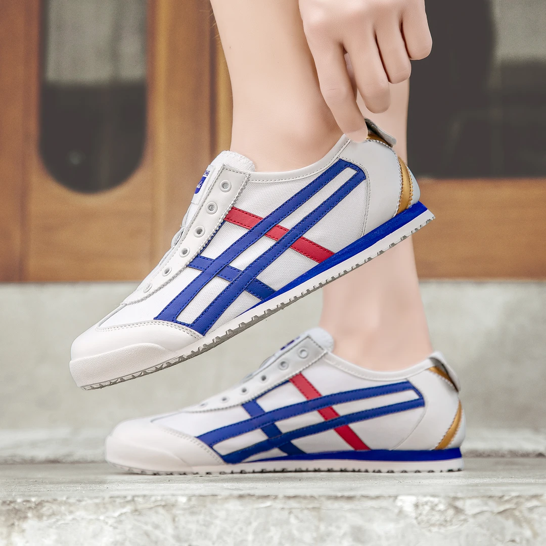 冢虎一脚蹬阿甘鞋夏季帆布透气软底男女休闲低帮德训鞋慢跑鞋百搭