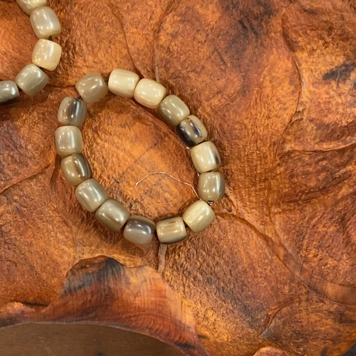 花梨木类战**己牛角手串