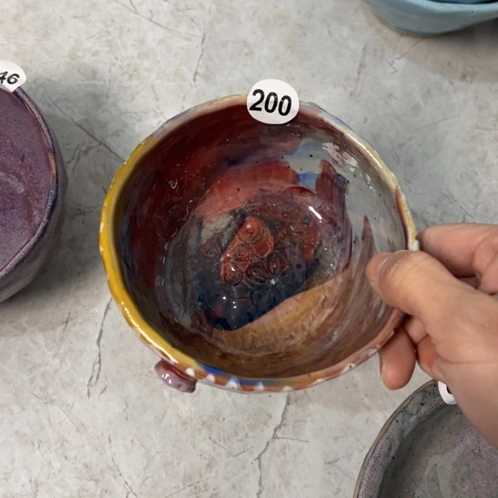 幸***花陶瓷懿树日式手捏餐具茶具