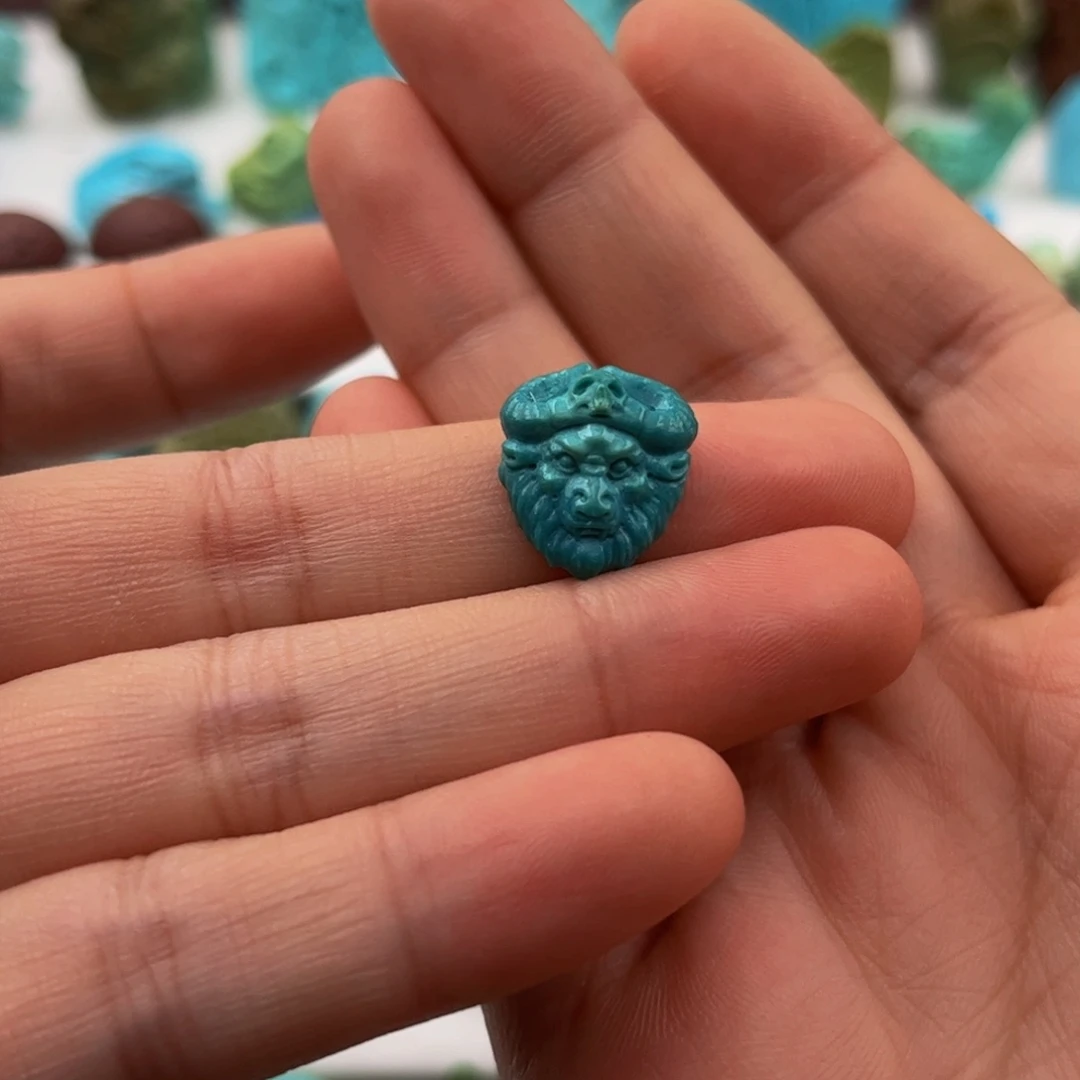 绿松石未镶嵌配饰