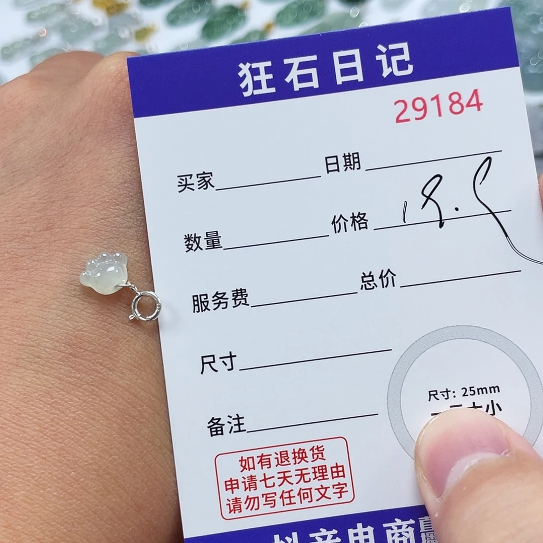 翡翠银S925镶嵌颈饰