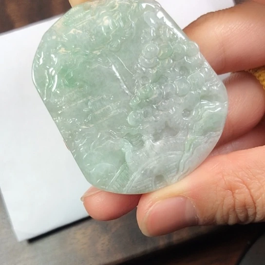 翡翠未镶嵌颈饰每天下午1点30直播29