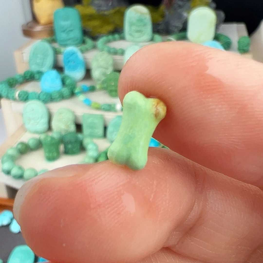 绿松石未镶嵌主播万珍