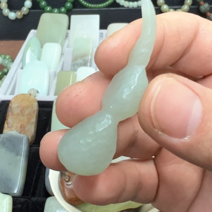 吊坠(不含链)未镶嵌和田玉