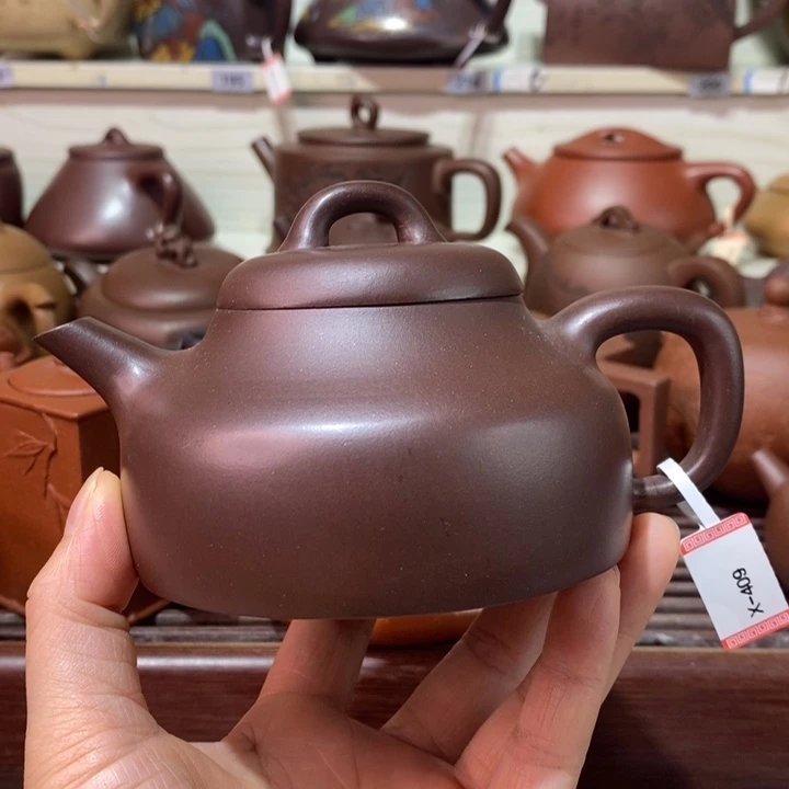 茶壶紫砂微瑕处理一把