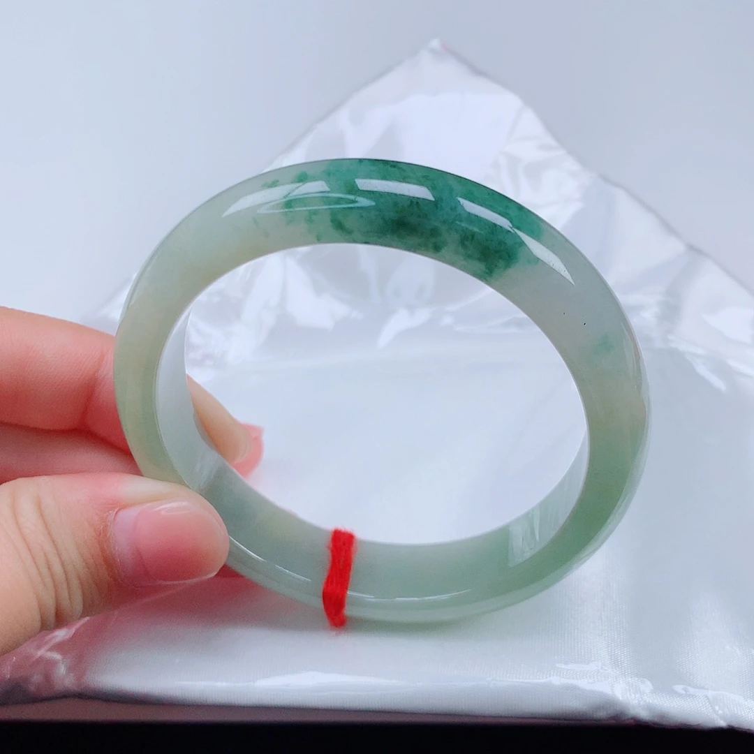 翡翠手镯未镶嵌55正圈