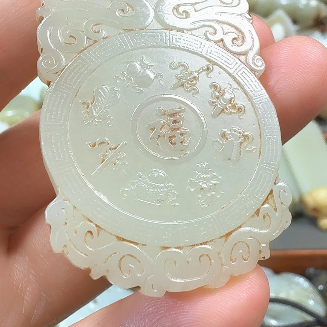 未镶嵌和田玉挂件