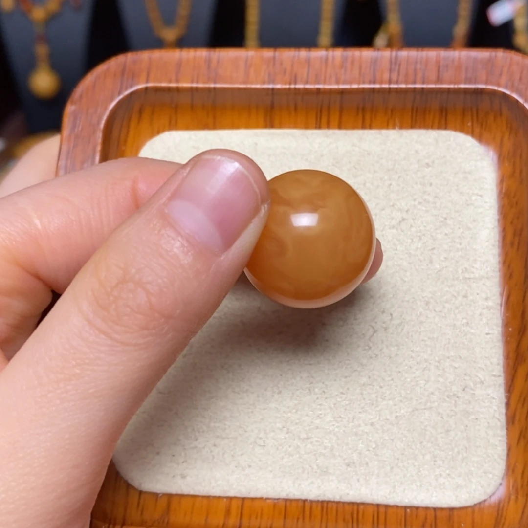 【闪购商品】未镶嵌蜜蜡裸石单珠