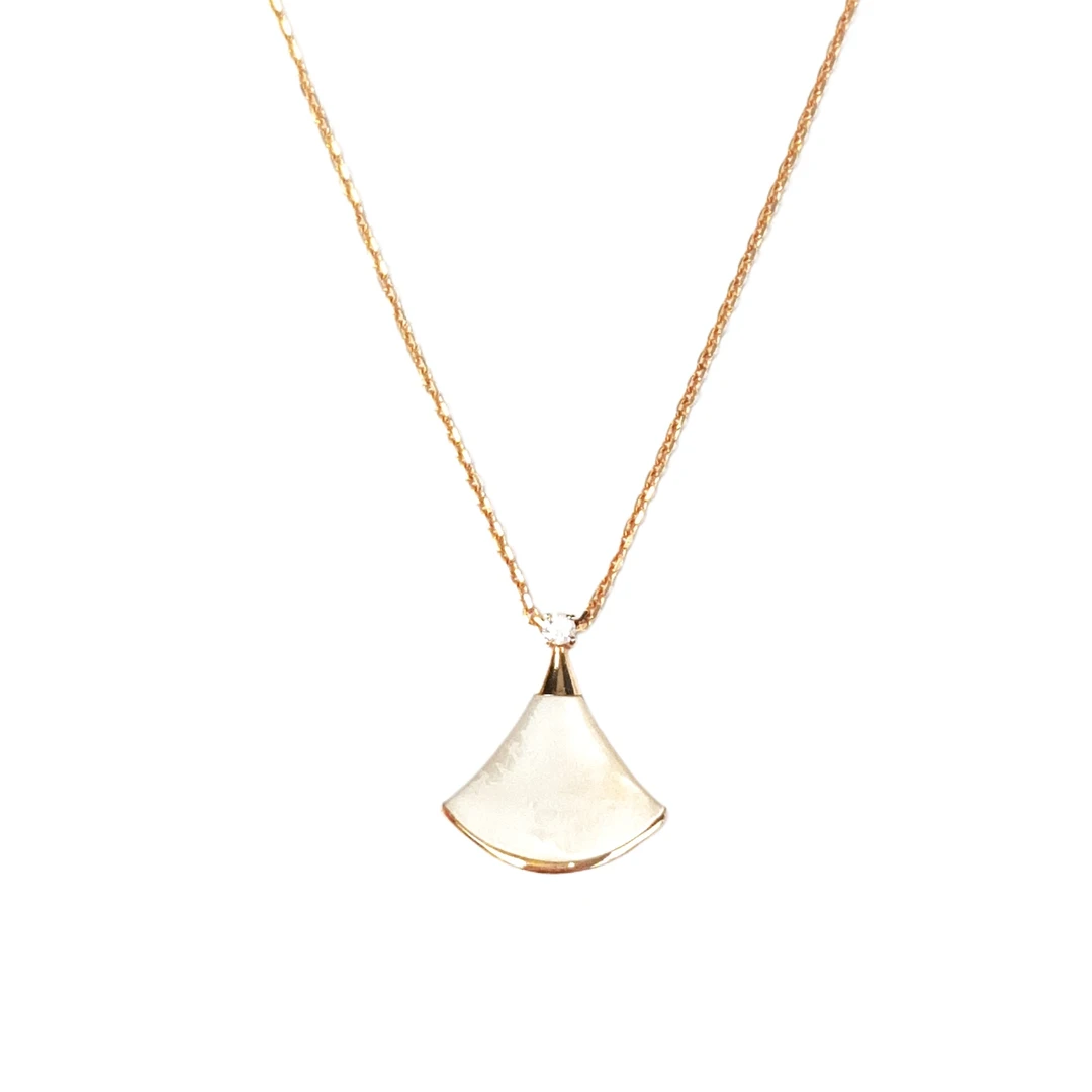 95新 宝格丽 安洁利严选扇子系列/SK0131717 项链