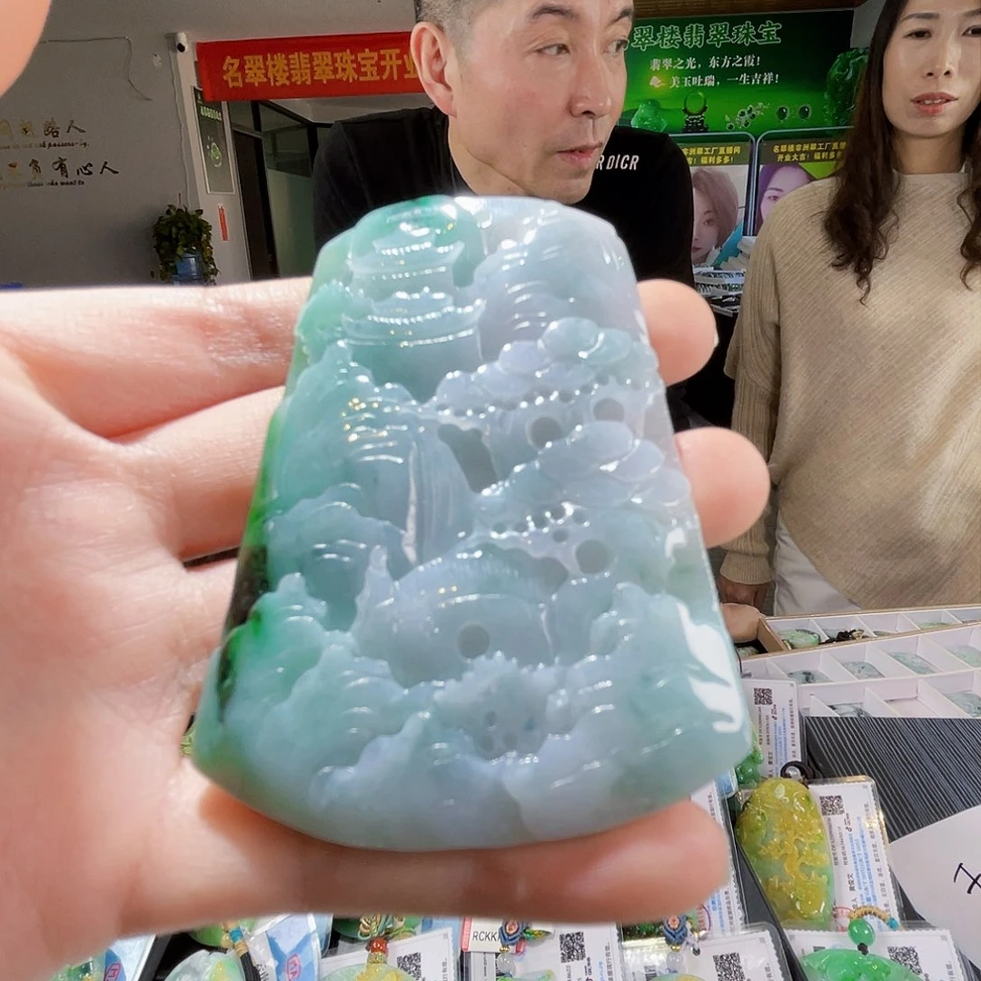 颈饰未镶嵌翡翠翡翠