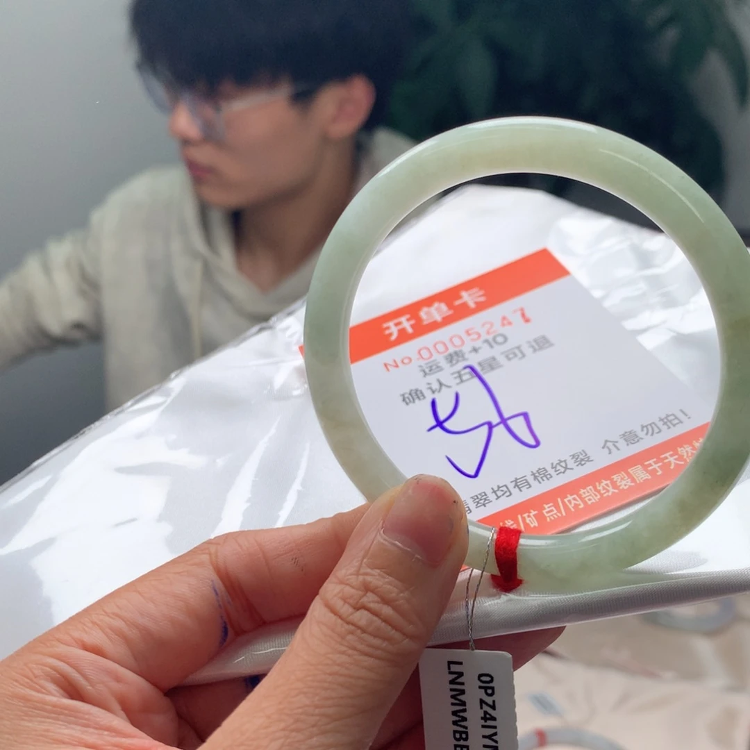 翡翠未镶嵌手镯hd