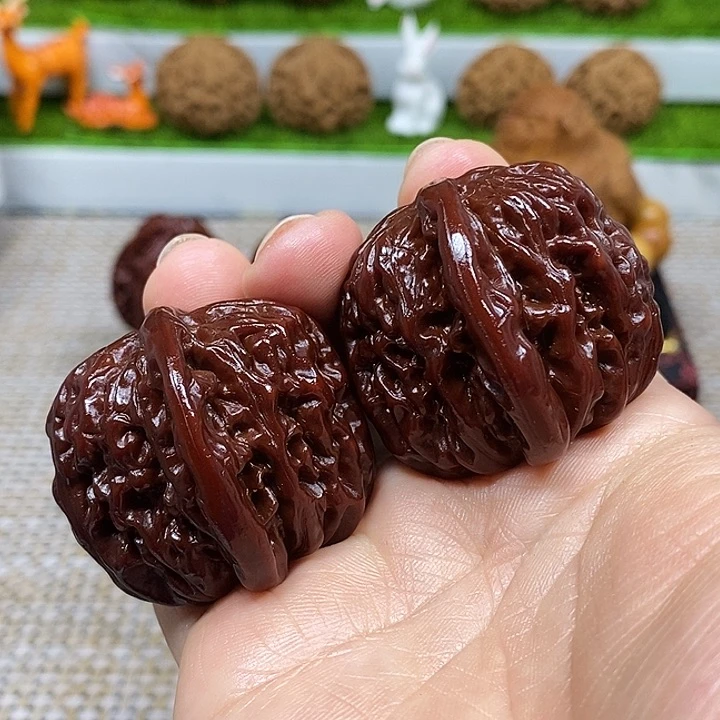 文玩核桃把件四座楼