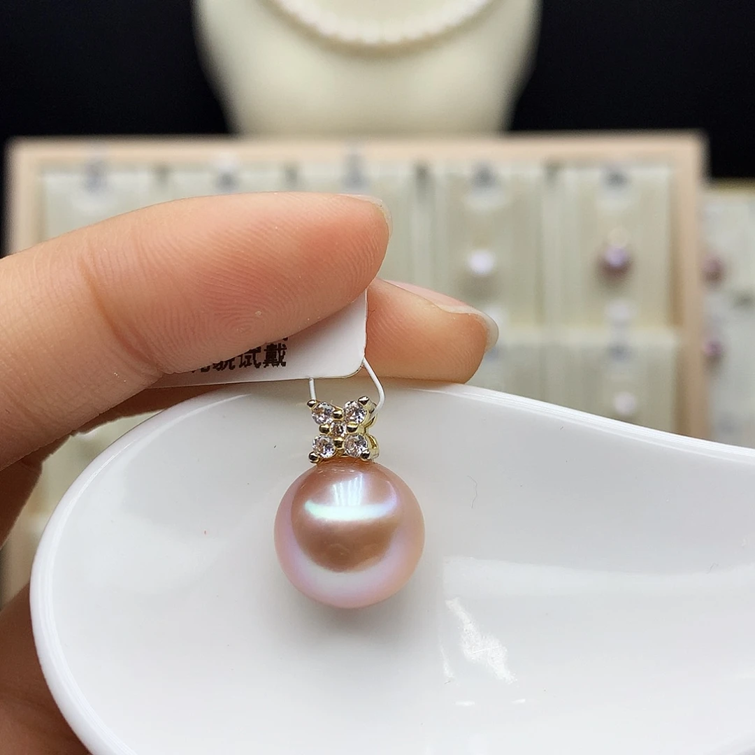 淡水珍珠颈饰合金