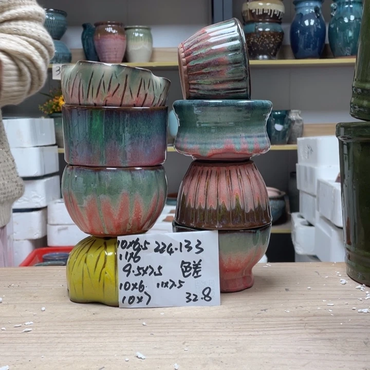 紫砂花盆多肉花盆微瑕133