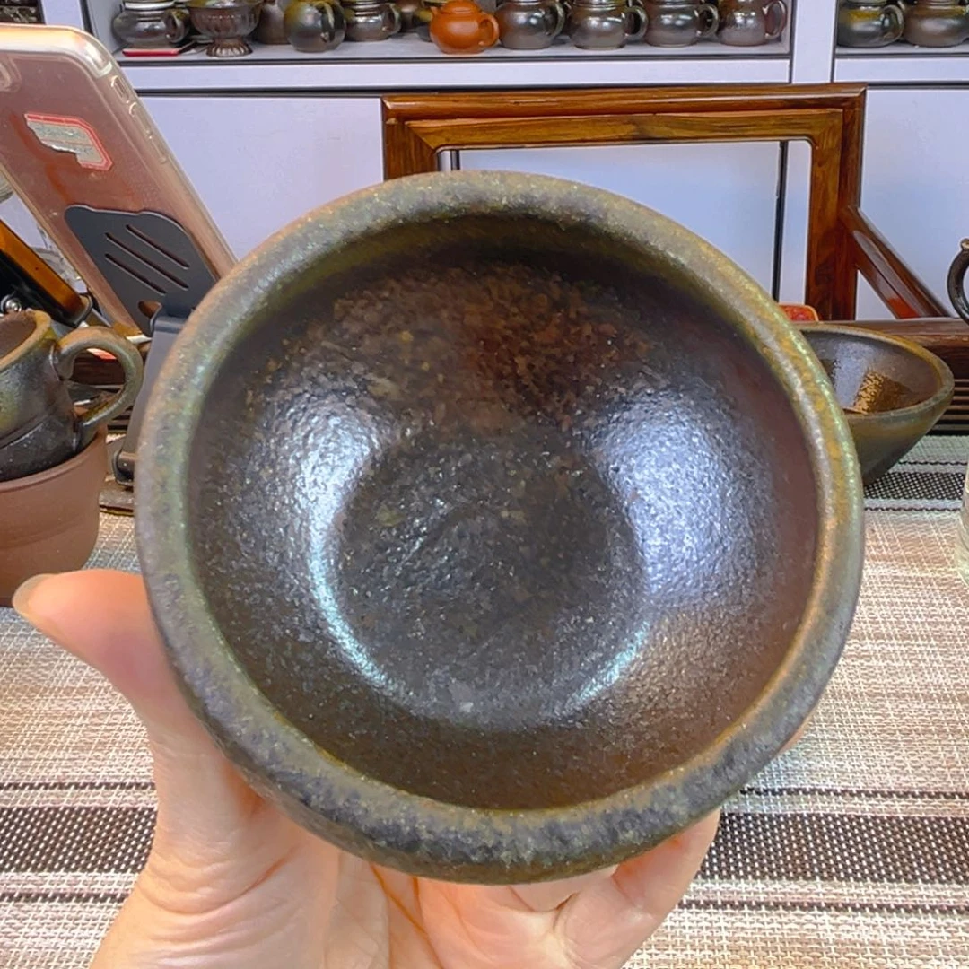 茶壶紫砂底槽清柴烧100cc