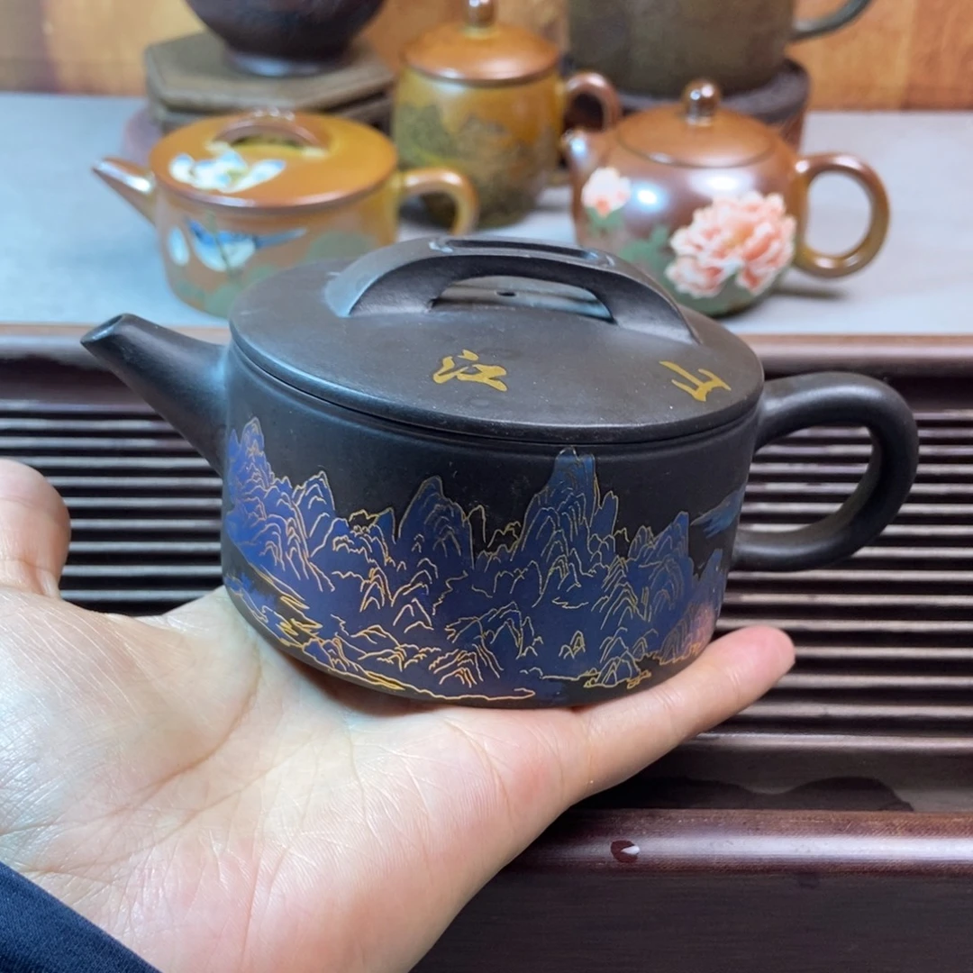 茶壶紫砂紫砂全手工定制