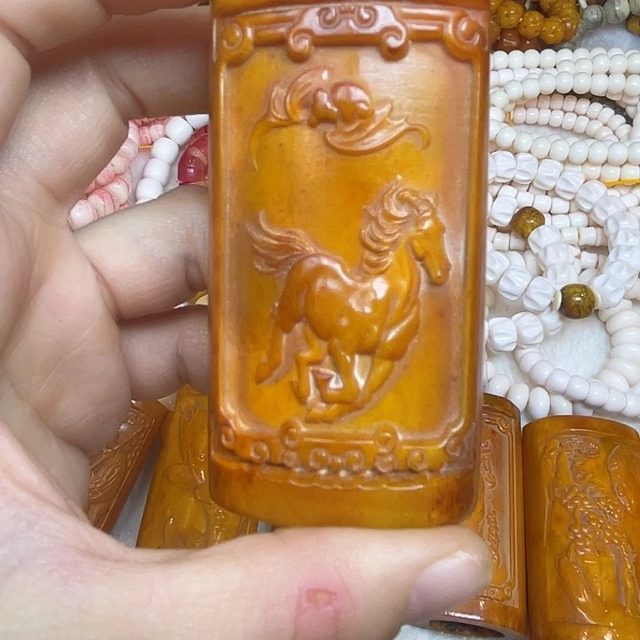 峰***手串/手链鹿骨手把件