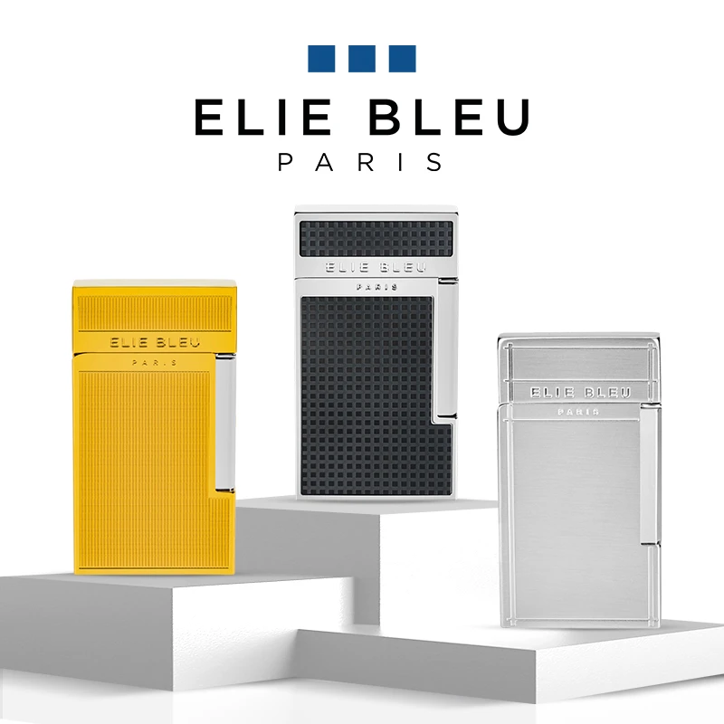 法国ELIE BLIE儒雅系列雪茄打火机防风直冲男士充气火机便携式