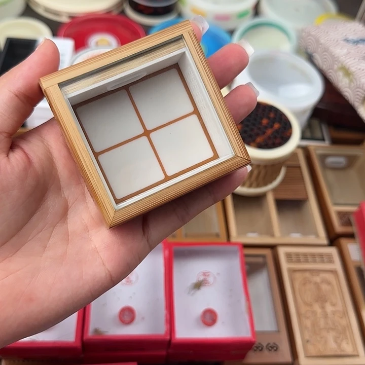 蟋蟀毛师傅三面窗金钟盒布套加湿器