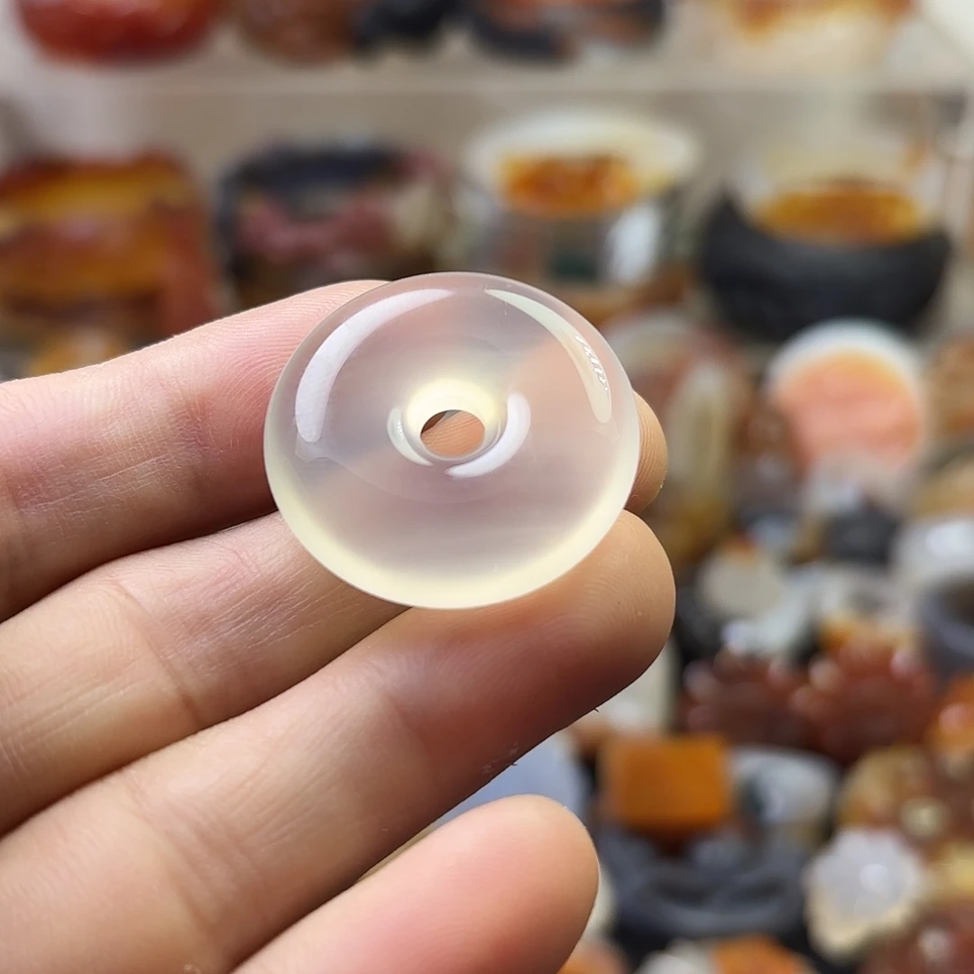 玛瑙/玉髓未镶嵌吊坠(不含链)