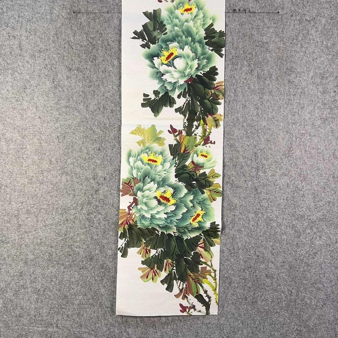 国画631 牡丹等植物生长于这里