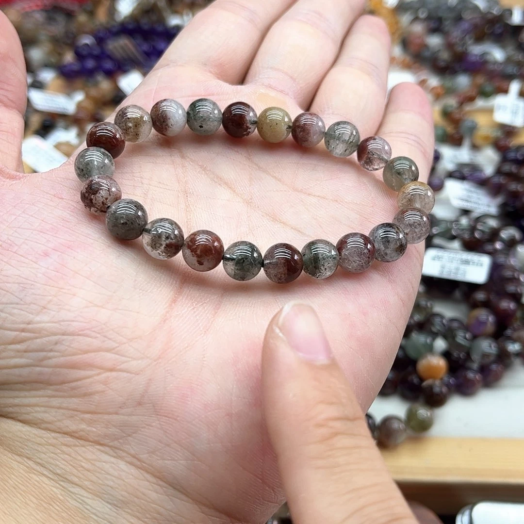 水晶手串未镶嵌天然